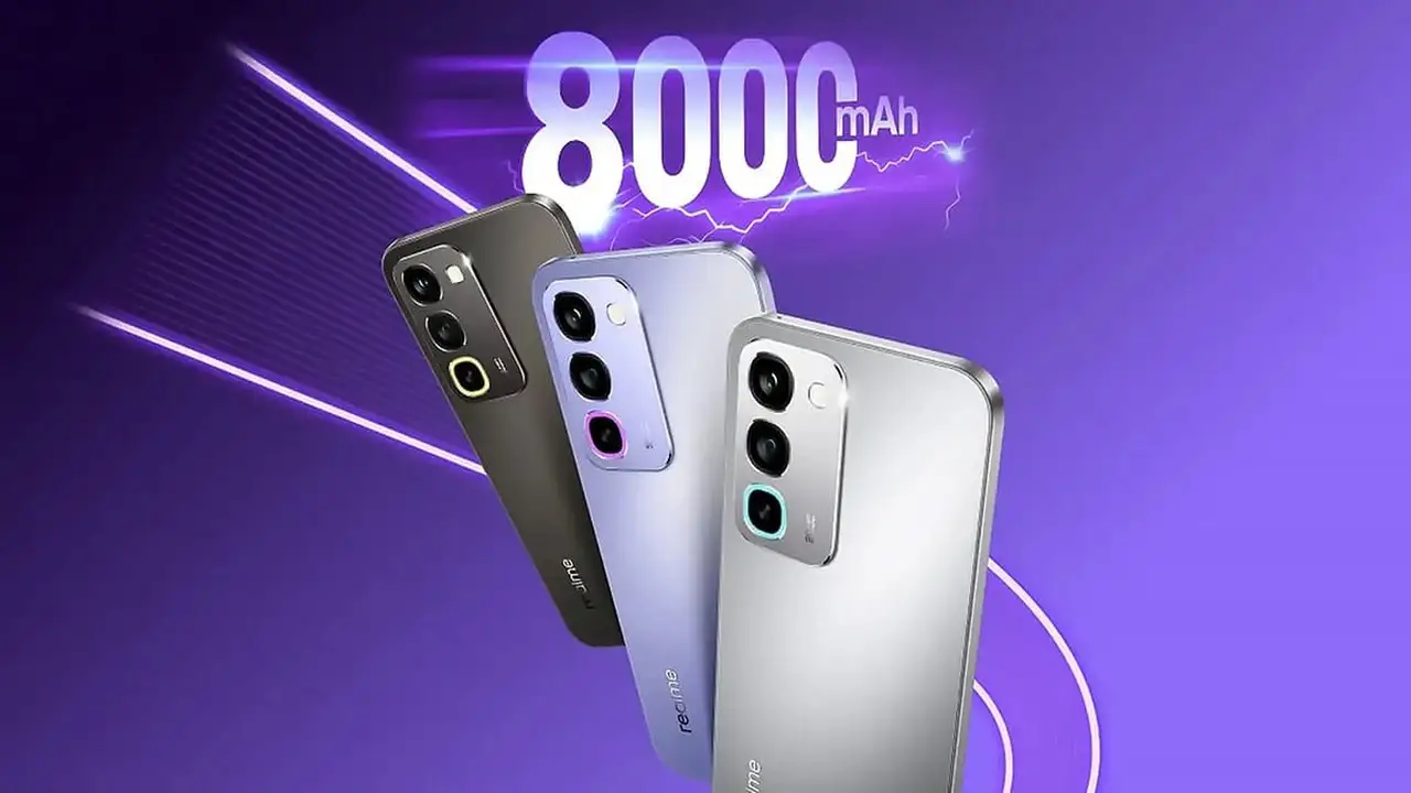هاتف realme P4R 5G الجديد: بطارية 8000 مللي أمبير وشاشة 144 هرتز بسعر 5.24 مليون دونغ